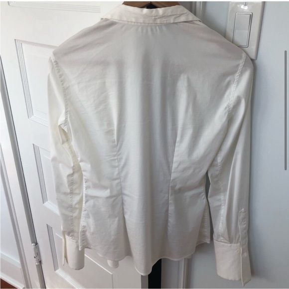 Brunello Cucinelli White Button Up Shirt - Picture 3 of 5